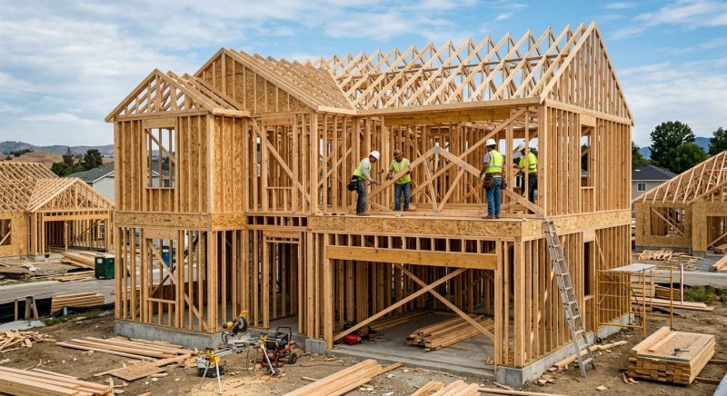 Construction Framing in Conroe, TX
