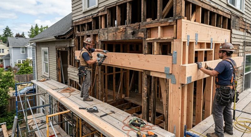Structural Framing Replacement in Kansas City, KS