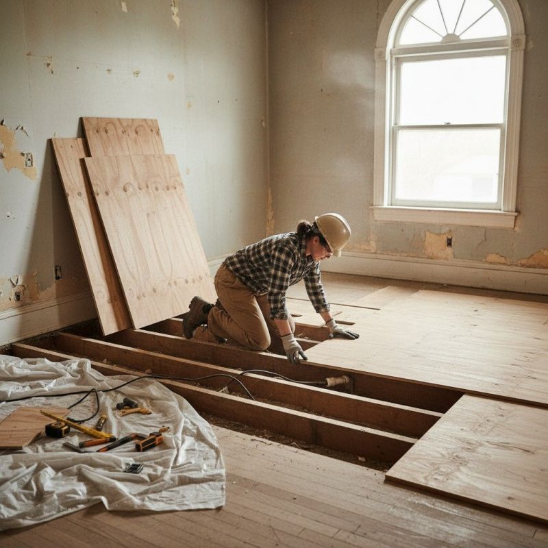 Contact About Subfloor Wood Repair
