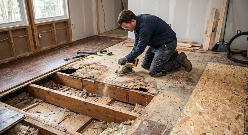 Underfloor Repair in Wilmington, NC