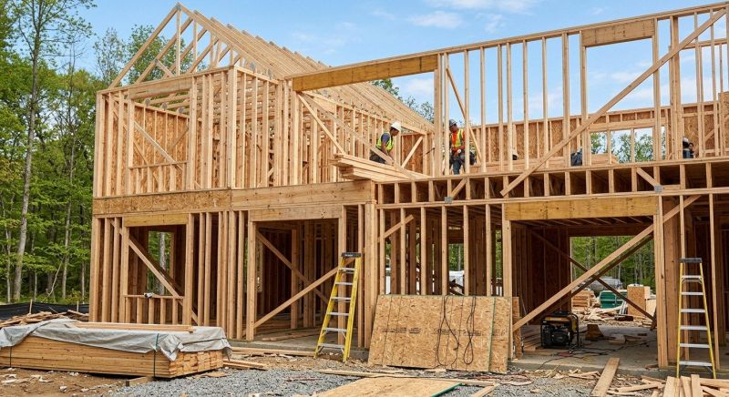 Wood Framing Construction in Conroe, TX