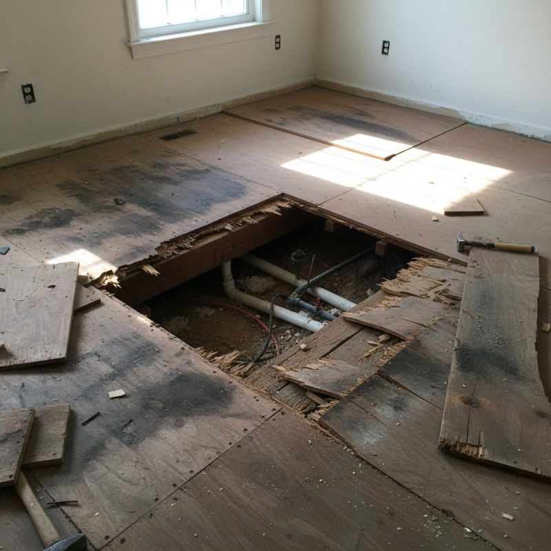 Subfloor Wood Repair