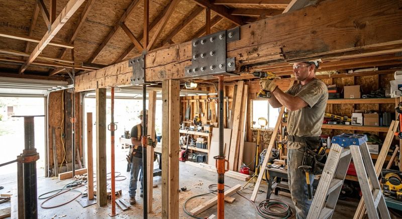 Barn Beam Replacement in Kansas City, KS