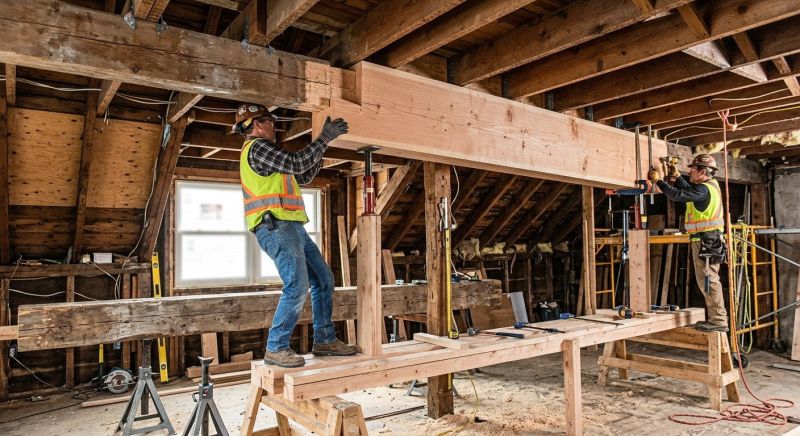 Barn Beam Replacement in Wilmington, NC