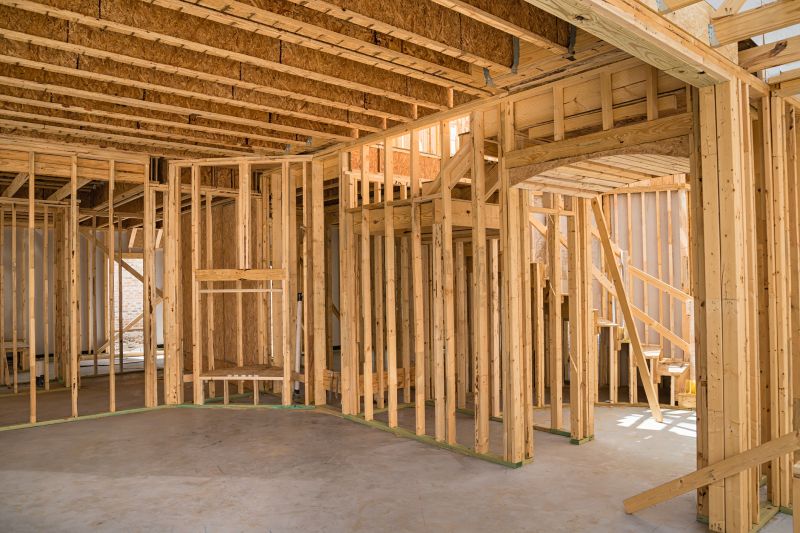 Basement Wall Framing in Conroe, TX
