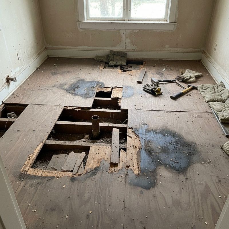 Subfloor Wood Repair
