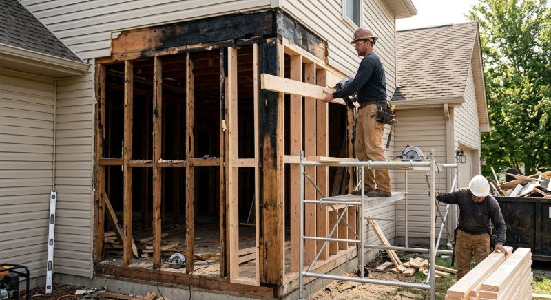 Damaged Framing Replacement in Kansas City, KS