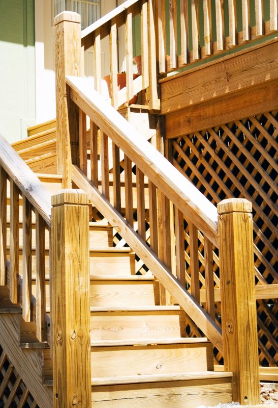 Deck Stairs Installation in Wilmington, NC