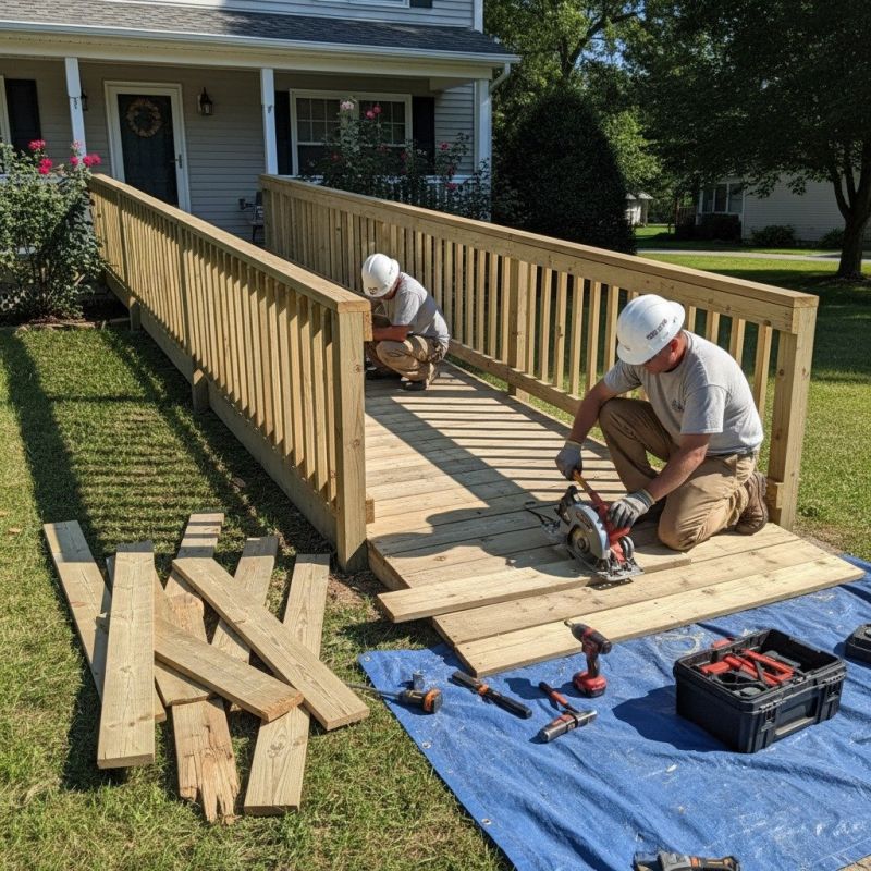 Disability Ramp Installation in Wilmington, NC