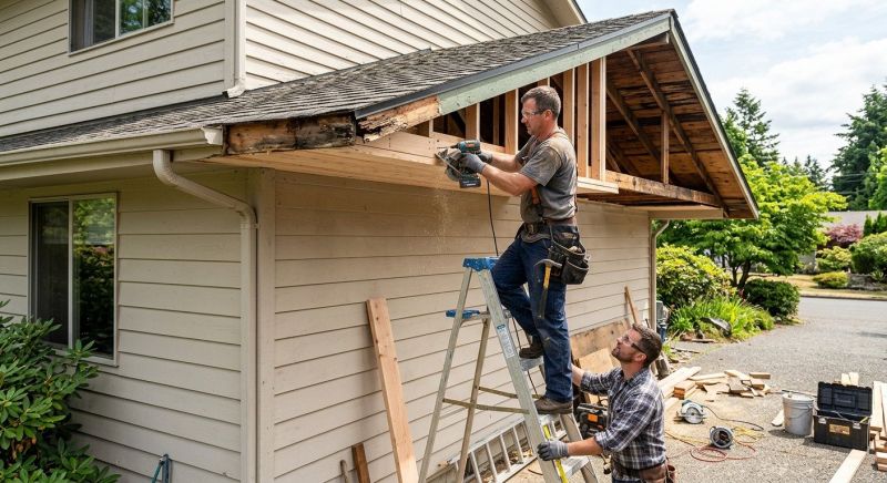 Eaves Repair in Wilmington, NC