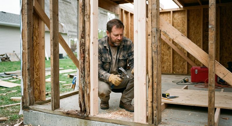 Floor Framing Repair in Kansas City, KS