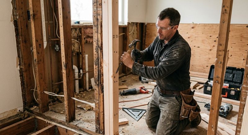 Framing Repair in Kansas City, KS
