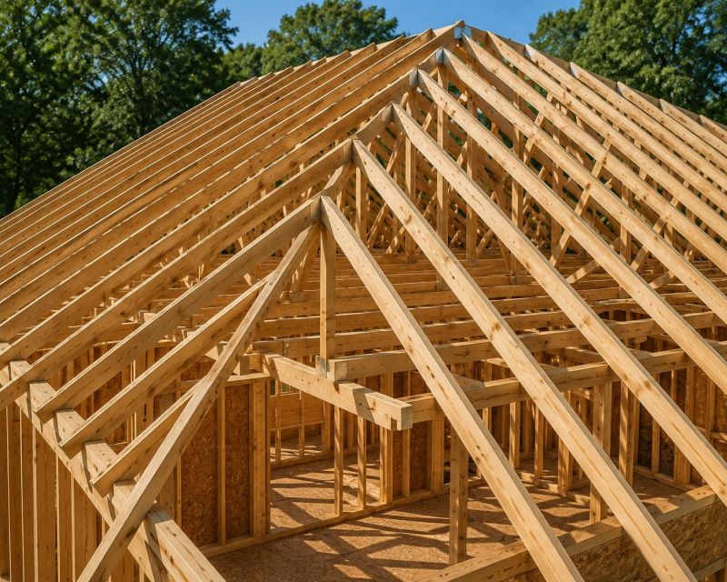 Hip Roof Framing in Kansas City, KS