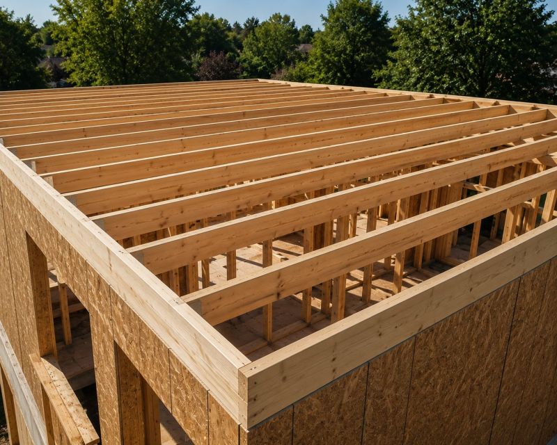 Hip Roof Framing in Conroe, TX