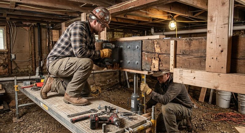 House Beam Replacement in Wilmington, NC