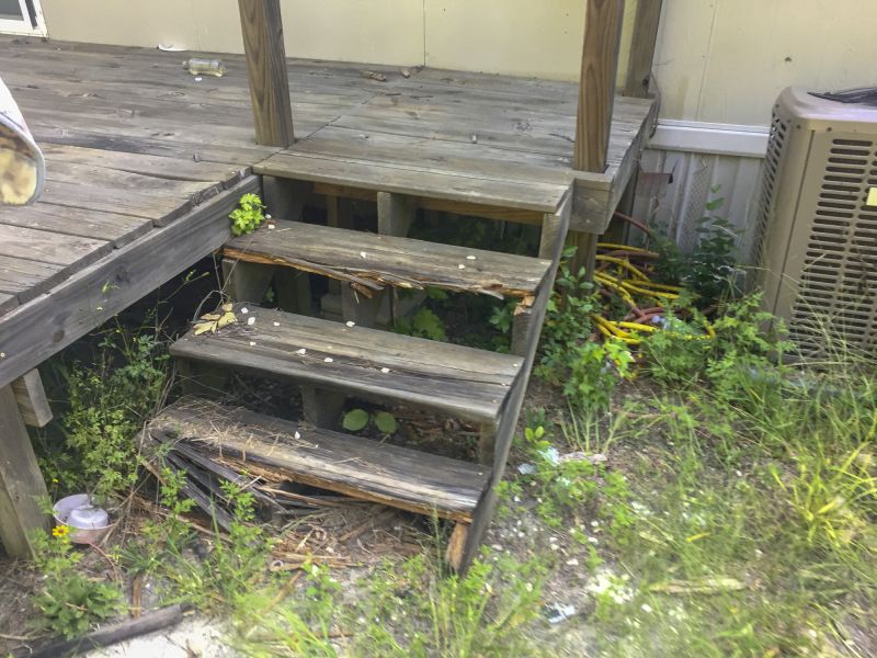 Oak Stairs Installation in Wilmington, NC