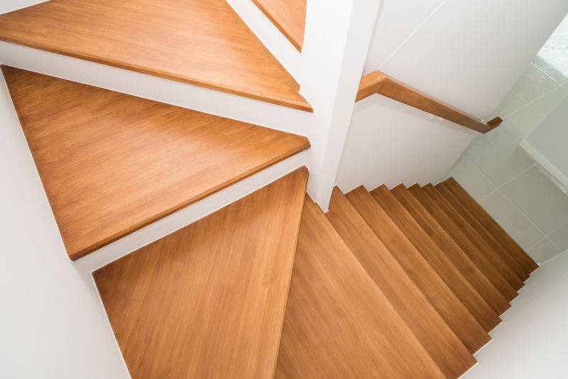 Oak Stairs Installation in Wilmington, NC