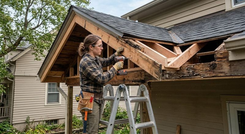 Overhang Repair in Kansas City, KS