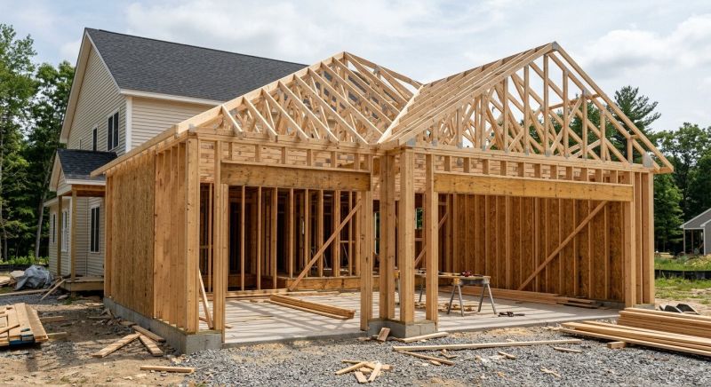 Pole Barn Framing in Kansas City, KS