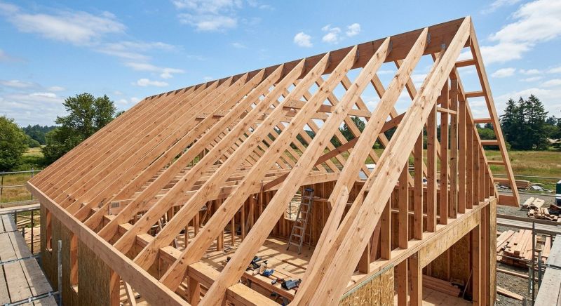 Rafter Framing in Conroe, TX