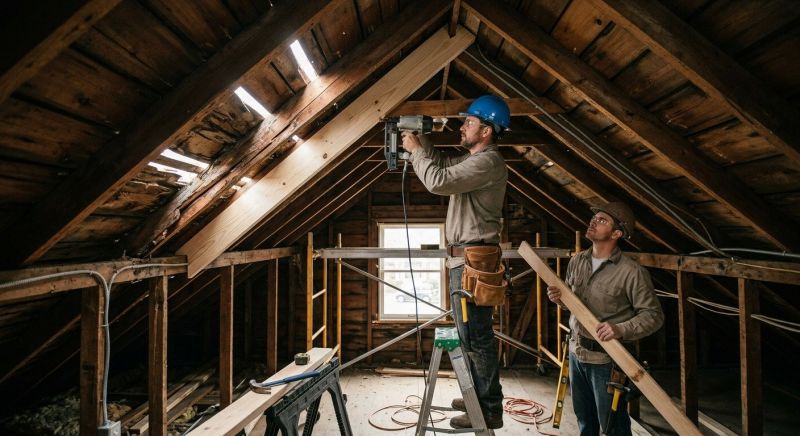 Rafter Repair Service in Wilmington, NC
