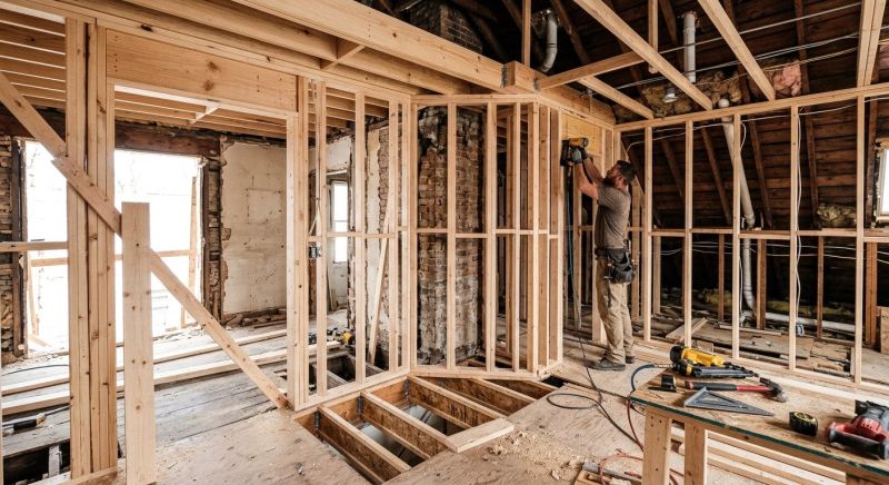 Renovation Framing in Conroe, TX