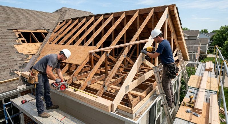 Roof Beam Repair in Wilmington, NC
