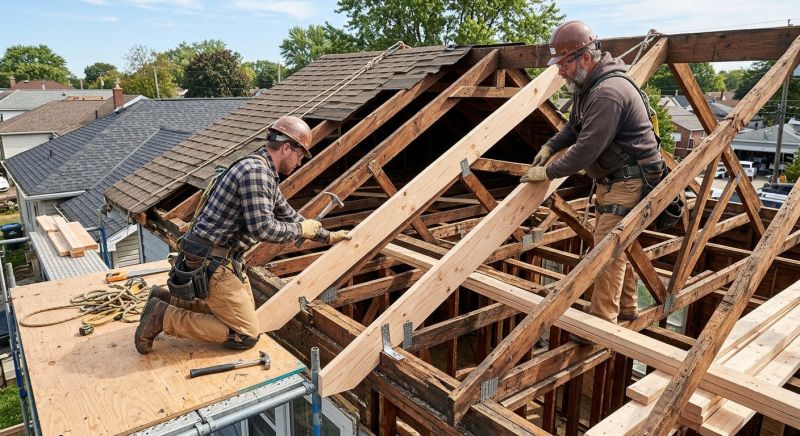 Roof Framing Repair in Wilmington, NC