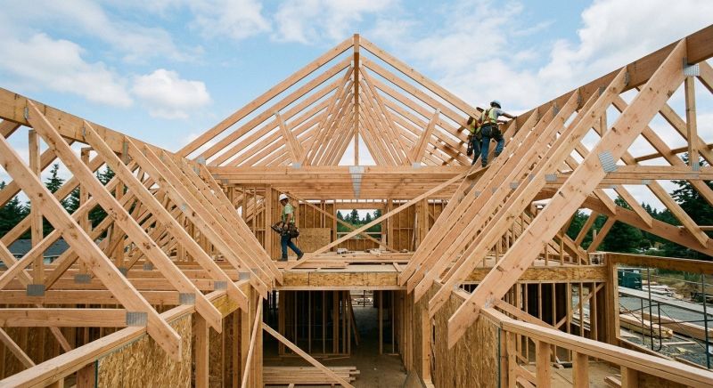 Roof Truss Framing in Kansas City, KS