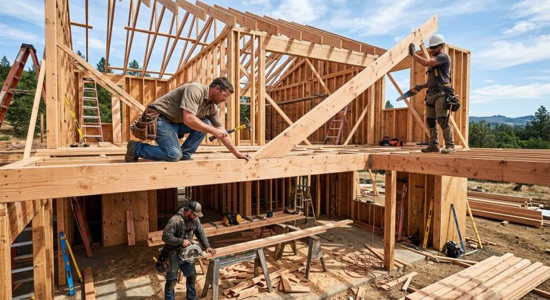 Rough Framing Service in Kansas City, KS