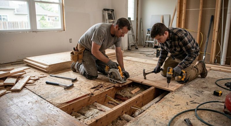 Structural Flooring Repair in Kansas City, KS