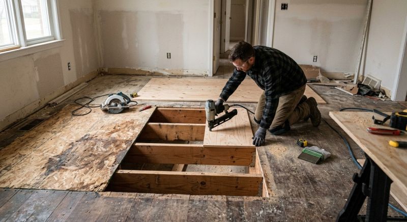 Structural Flooring Repair in Conroe, TX