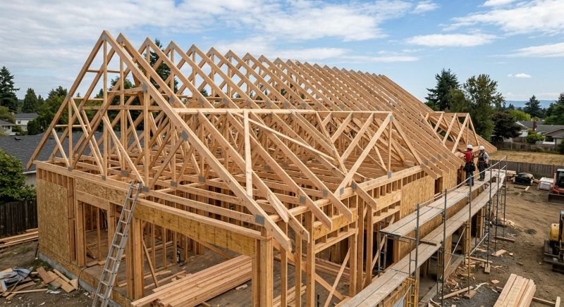 Structural Roof Framing in Conroe, TX