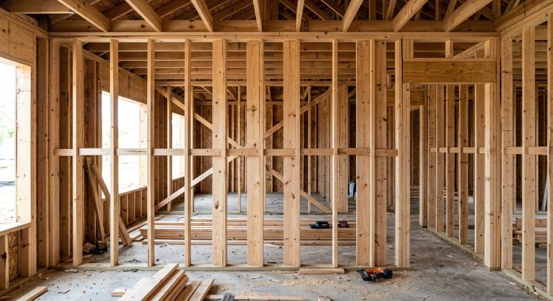 Stud Wall Framing in Kansas City, KS