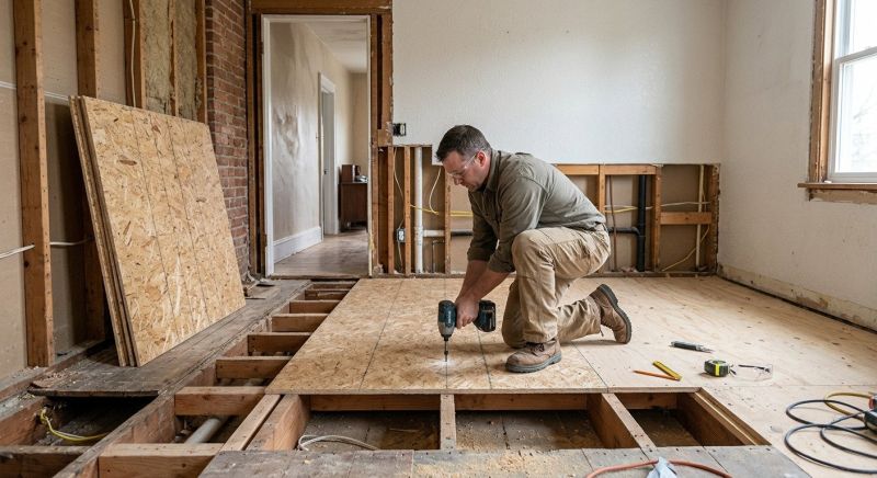 Subfloor Installation in Kansas City, KS