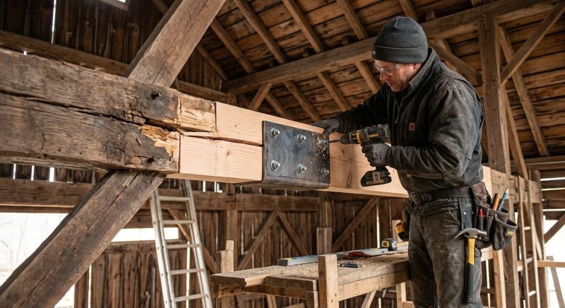 Support Beam Repair in Wilmington, NC