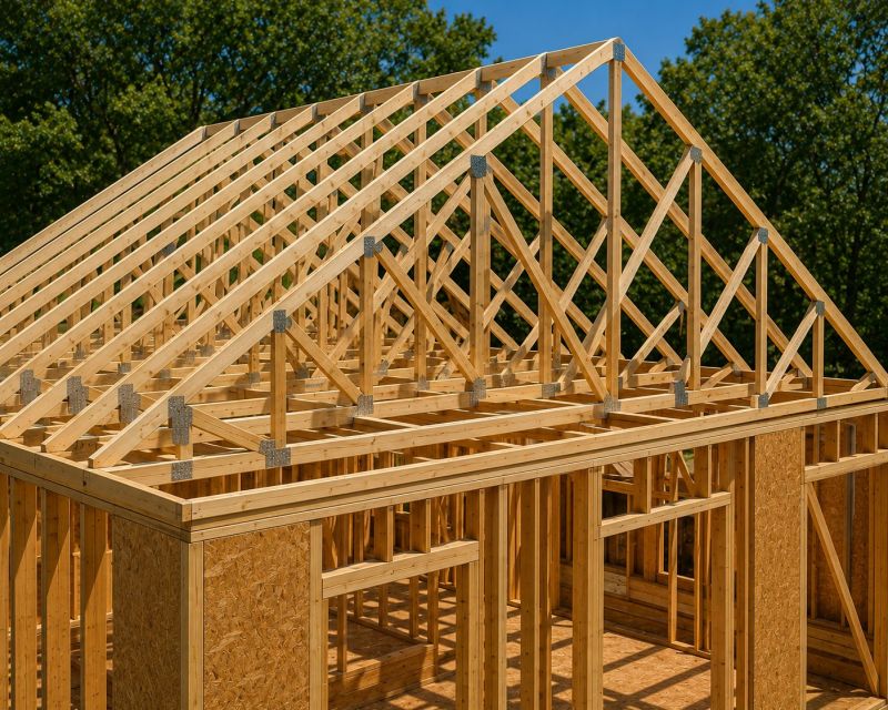 Trusses Installation in Conroe, TX